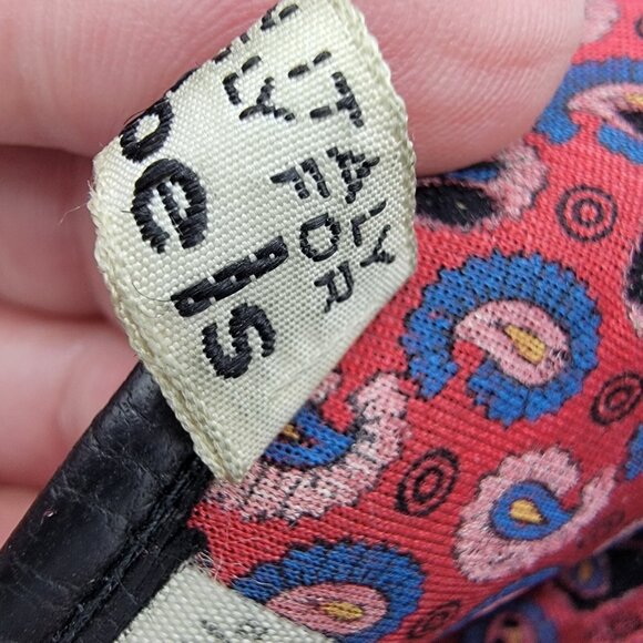 Vintage Fine‎ Black Leather Driving Gloves For Gimbels Women Sz 6 1/2 ITALY - Picture 6 of 9